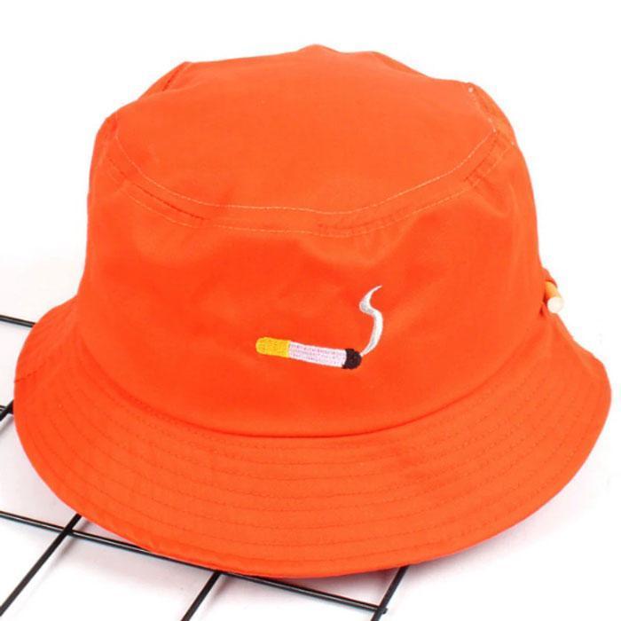 No chill bucket hat with cigarette holder sale