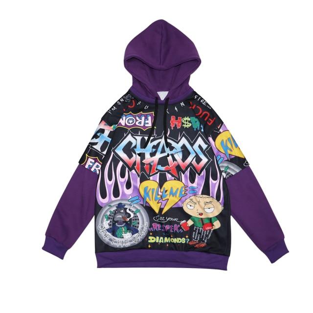 "Chaos" Hoodie -TENSHI™ STREETWEAR