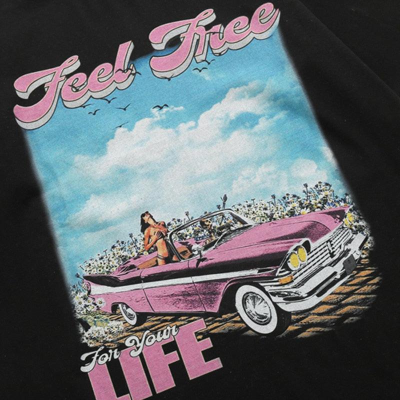 "Feel Free" T-Shirt -TENSHI™ STREETWEAR