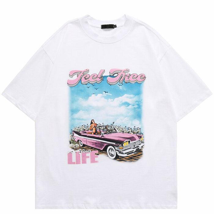 "Feel Free" T-Shirt -TENSHI™ STREETWEAR