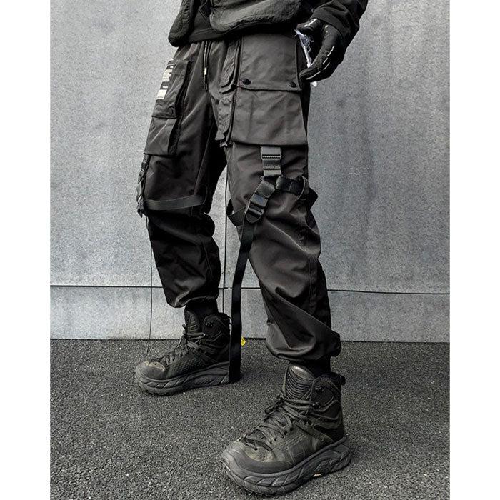 下北沢 ayne 3 stripes techno cargo pants
