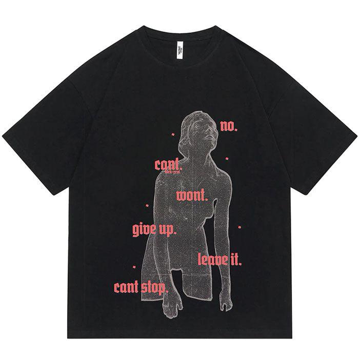 "Hana" T-Shirt -TENSHI™ STREETWEAR