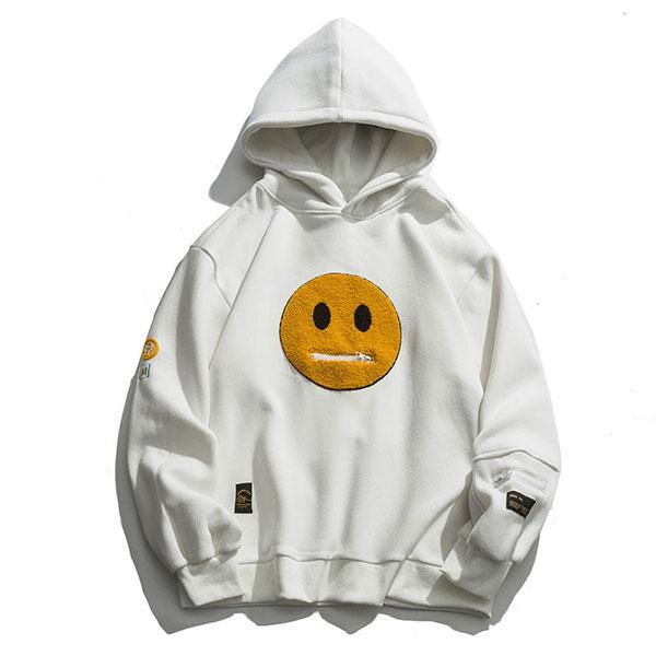 Hoodie "Smiley" -TENSHI™ STREETWEAR