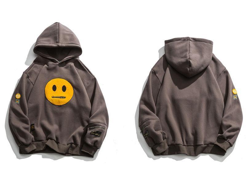 Hoodie "Smiley" -TENSHI™ STREETWEAR
