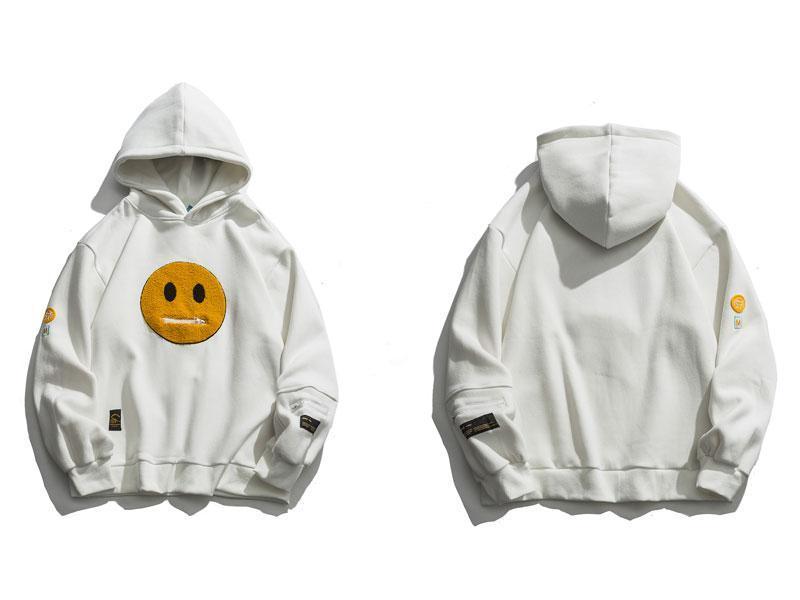 Hoodie "Smiley" -TENSHI™ STREETWEAR