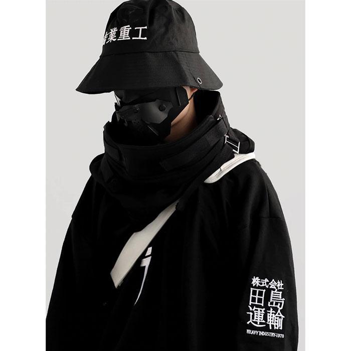 Hoodie Techwear "Katori" -TENSHI™ STREETWEAR