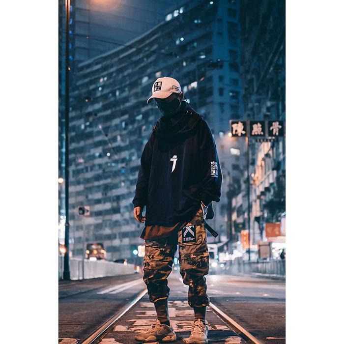 Hoodie Techwear "Katori" -TENSHI™ STREETWEAR