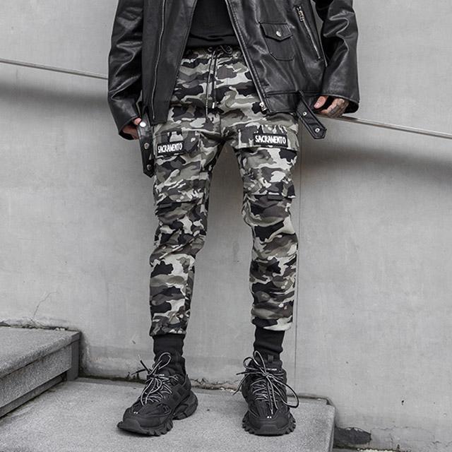 "Kakaro" Camo Cargo Pants -TENSHI™ STREETWEAR