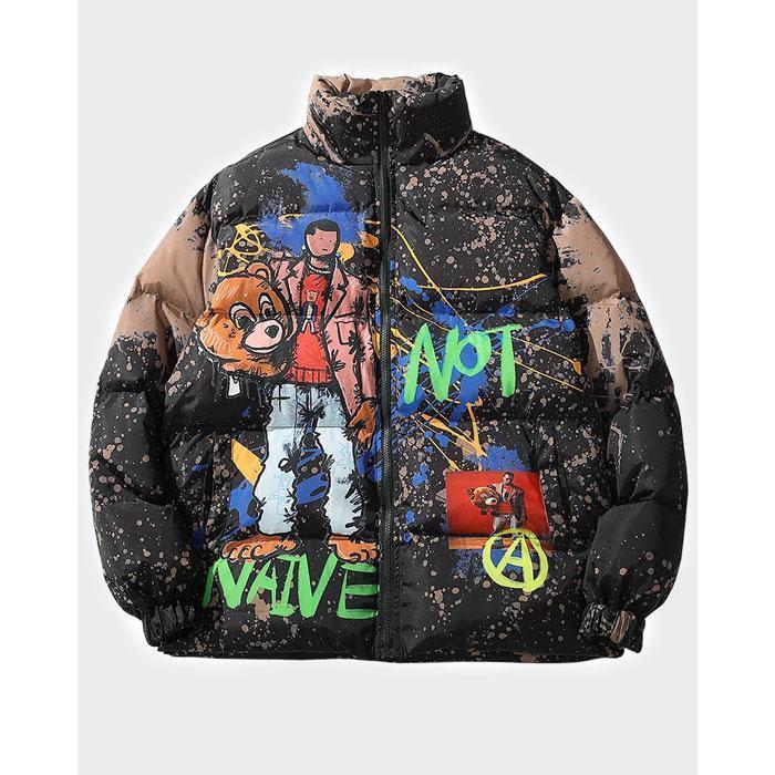 "Kanye" Down Jacket -TENSHI™ STREETWEAR