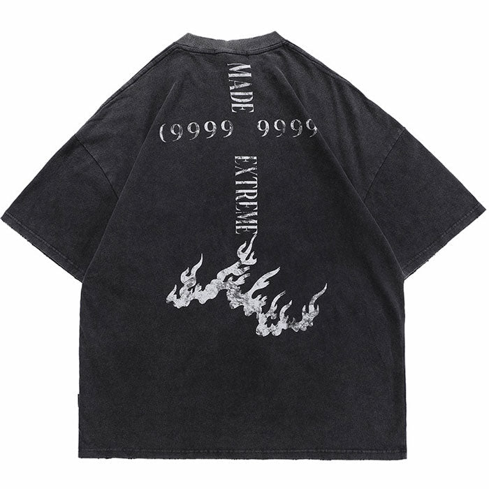 "Kemono" Oversized T-Shirt -TENSHI™ STREETWEAR