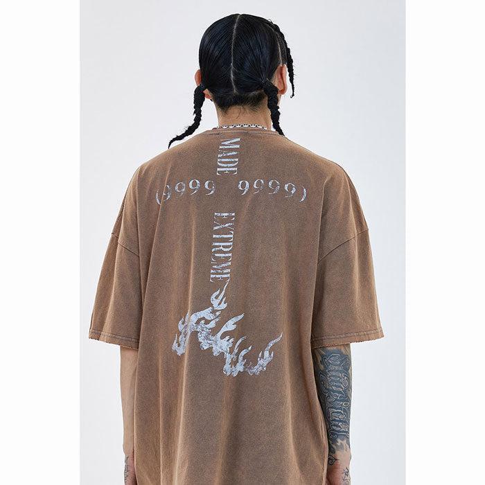 "Kemono" Oversized T-Shirt -TENSHI™ STREETWEAR