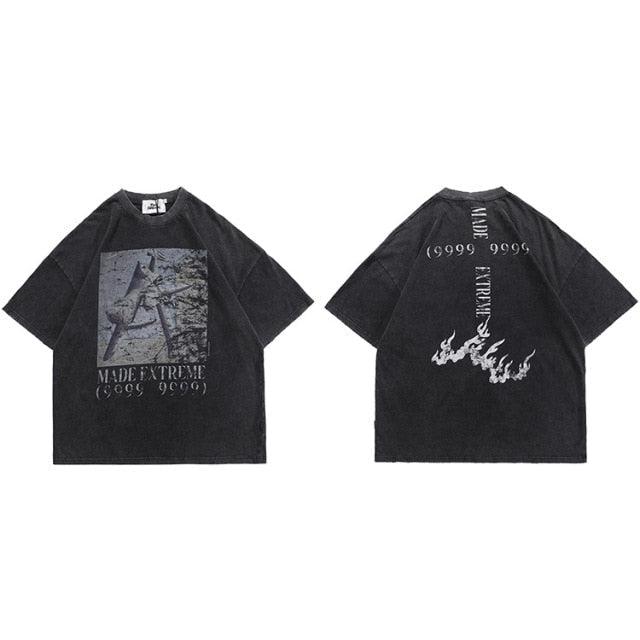 "Kemono" Oversized T-Shirt -TENSHI™ STREETWEAR