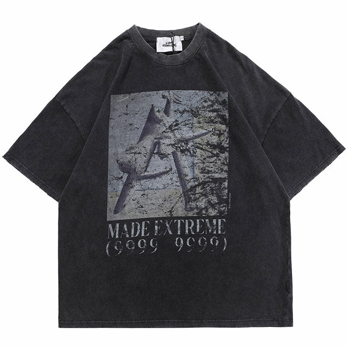 "Kemono" Oversized T-Shirt -TENSHI™ STREETWEAR