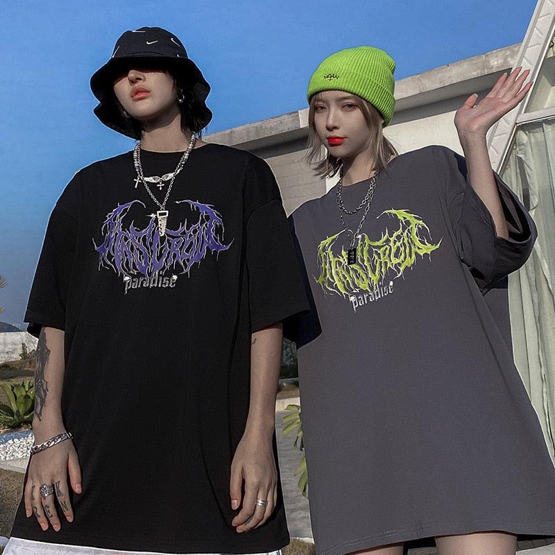 "Kiname" Oversize T-Shirt -TENSHI™ STREETWEAR