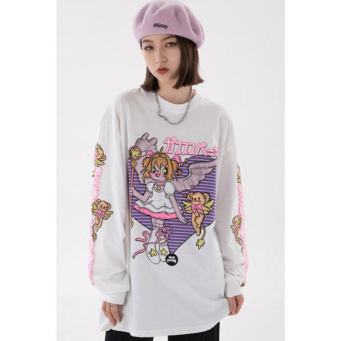 Long Sleeve T-shirt "Matsuura" -TENSHI™ STREETWEAR