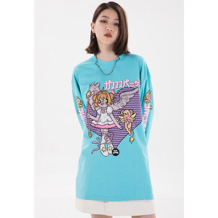 Long Sleeve T-shirt "Matsuura" -TENSHI™ STREETWEAR