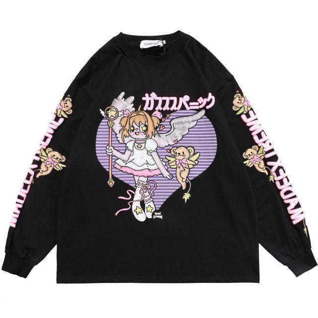 Long Sleeve T-shirt "Matsuura" -TENSHI™ STREETWEAR
