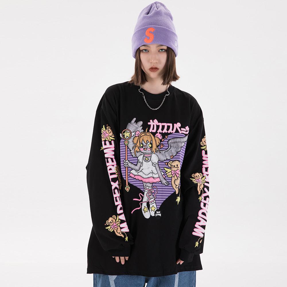 Long Sleeve T-shirt "Matsuura" -TENSHI™ STREETWEAR