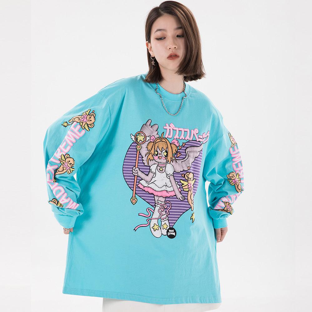 Long Sleeve T-shirt "Matsuura" -TENSHI™ STREETWEAR