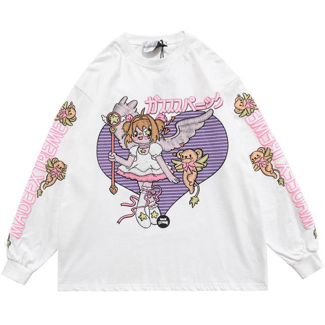 Long Sleeve T-shirt "Matsuura" -TENSHI™ STREETWEAR