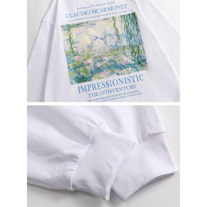 Long Sleeve T-shirt "Monet" -TENSHI™ STREETWEAR