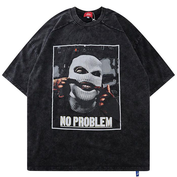 "No Problem" Oversized T-Shirt -TENSHI™ STREETWEAR