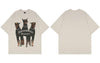 Oversize "Dober" T-Shirt -TENSHI™ STREETWEAR
