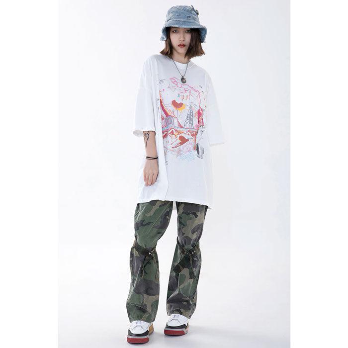 Oversize T-Shirt "Junko" -TENSHI™ STREETWEAR