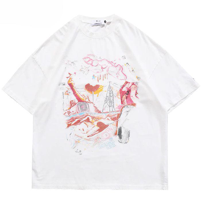 Oversize T-Shirt "Junko" -TENSHI™ STREETWEAR
