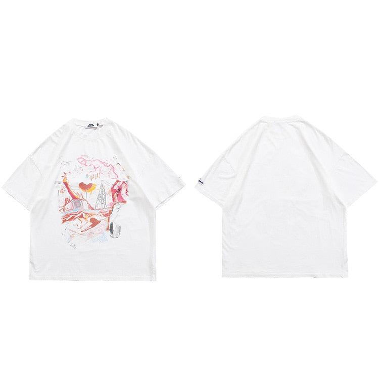 Oversize T-Shirt "Junko" -TENSHI™ STREETWEAR