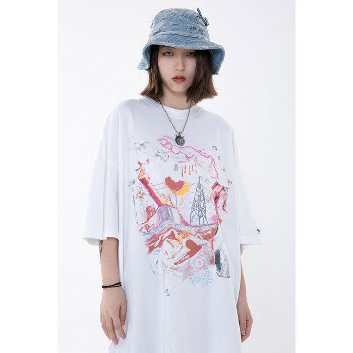 Oversize T-Shirt "Junko" -TENSHI™ STREETWEAR