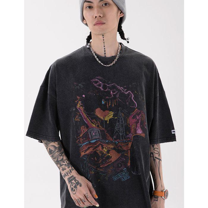 Oversize T-Shirt "Junko" -TENSHI™ STREETWEAR