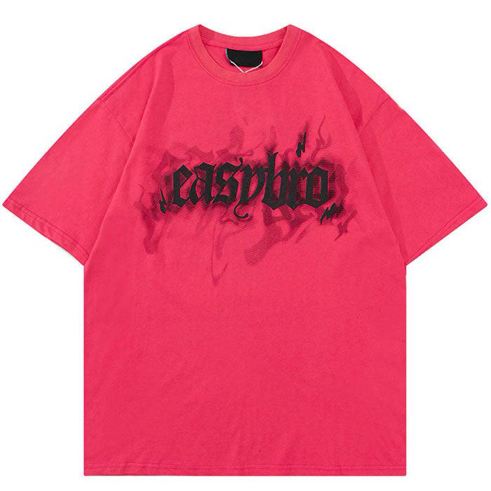 Oversized T-Shirt "Easy Bro" -TENSHI™ STREETWEAR