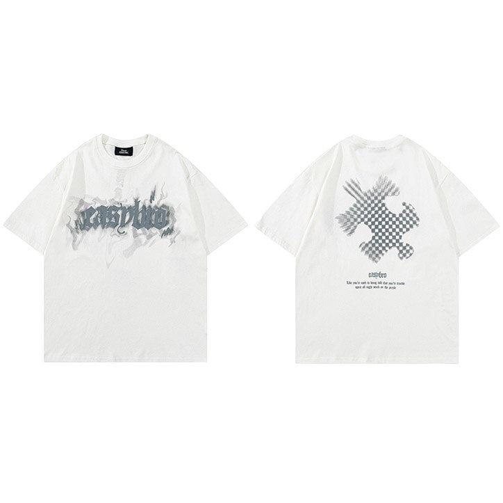 Oversized T-Shirt "Easy Bro" -TENSHI™ STREETWEAR