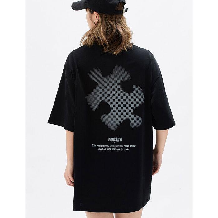 Oversized T-Shirt "Easy Bro" -TENSHI™ STREETWEAR