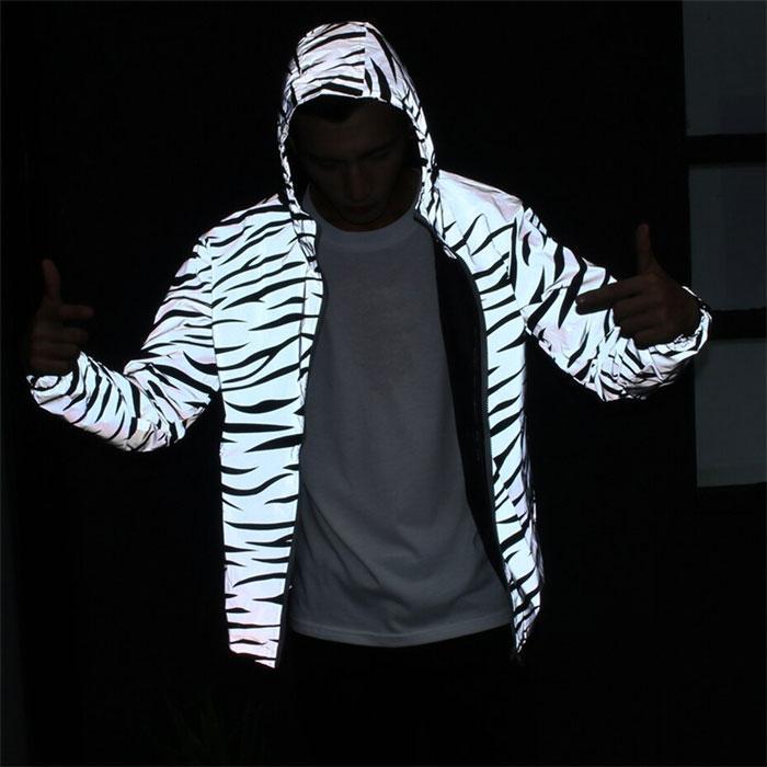 Reflective Jacket "Tyga" REFLEKTIV -TENSHI™ STREETWEAR