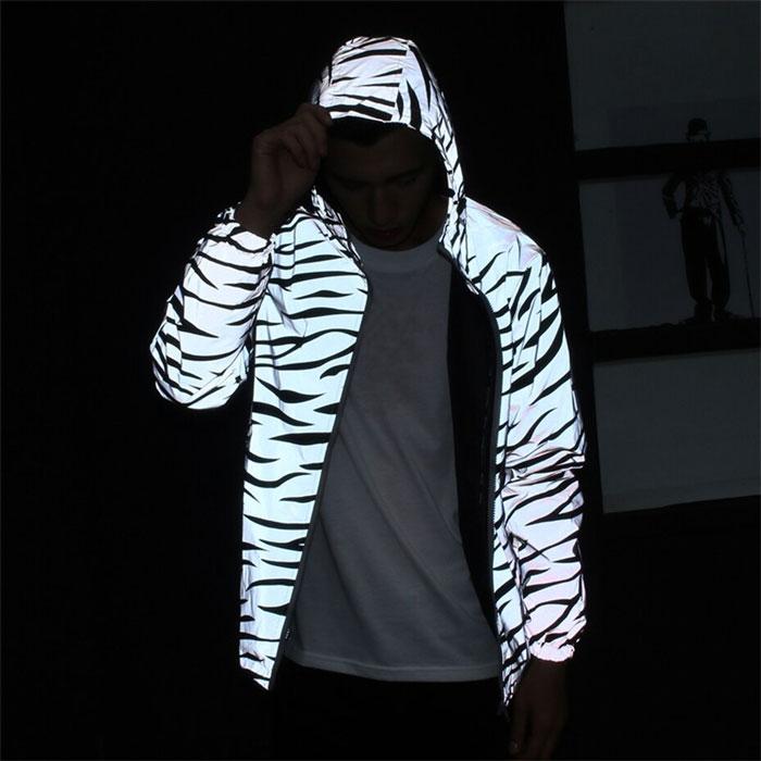 Reflective Jacket "Tyga" REFLEKTIV -TENSHI™ STREETWEAR