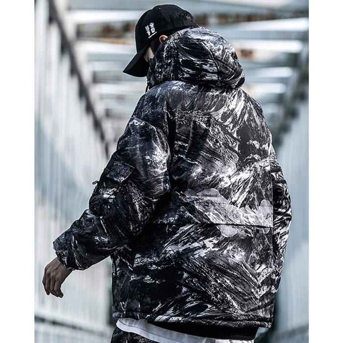 "Rokuro" Down Jacket -TENSHI™ STREETWEAR