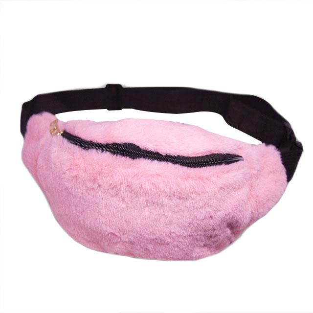 "Saki" Fur Fanny Pack -TENSHI™ STREETWEAR