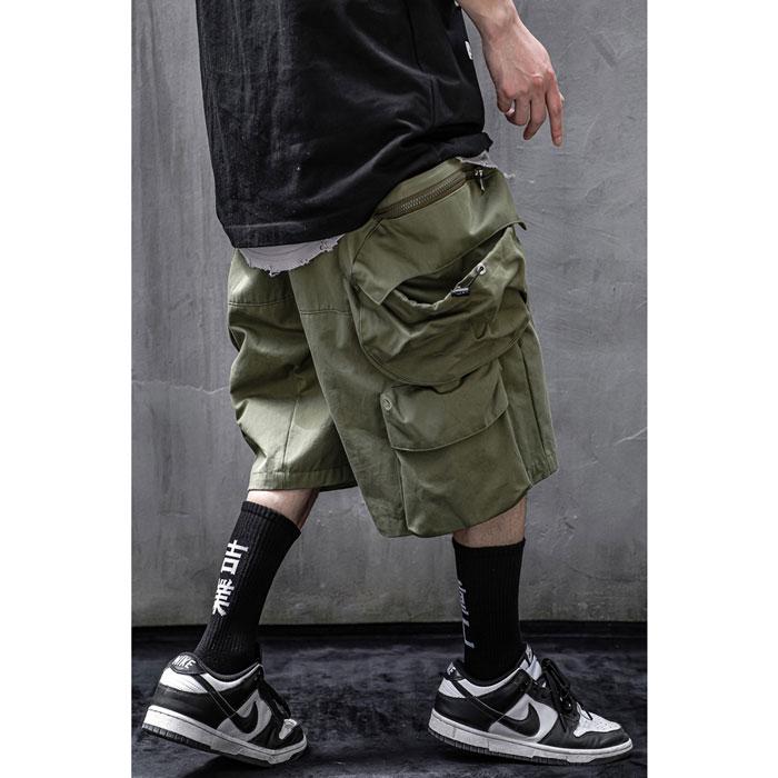 "Sarutobi" Techwear Shorts -TENSHI™ STREETWEAR