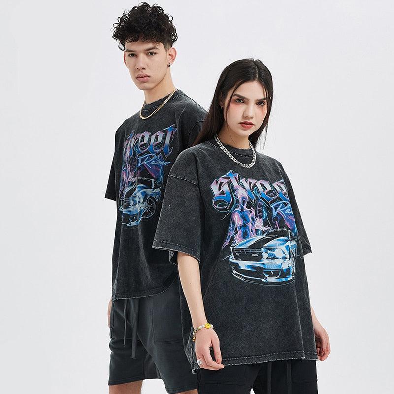 "Street Racer" T-Shirt -TENSHI™ STREETWEAR