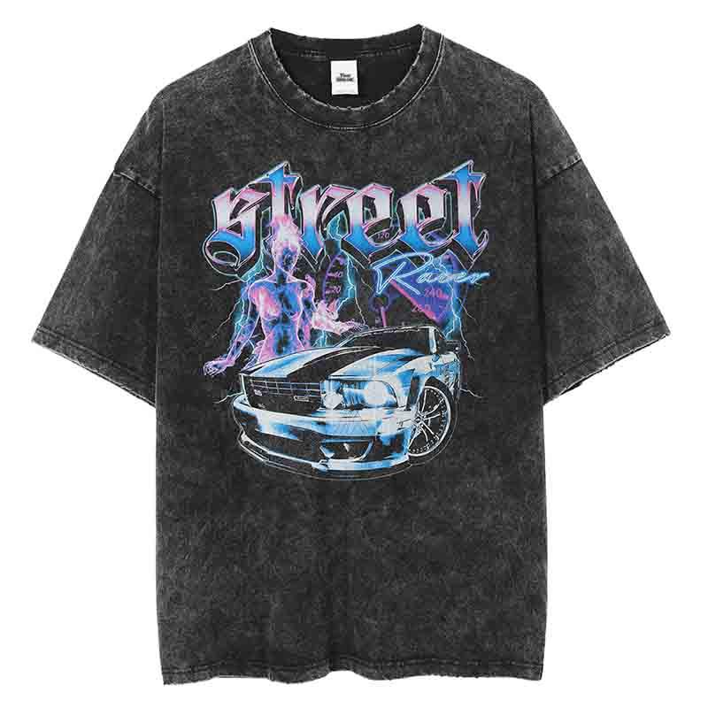 "Street Racer" T-Shirt -TENSHI™ STREETWEAR