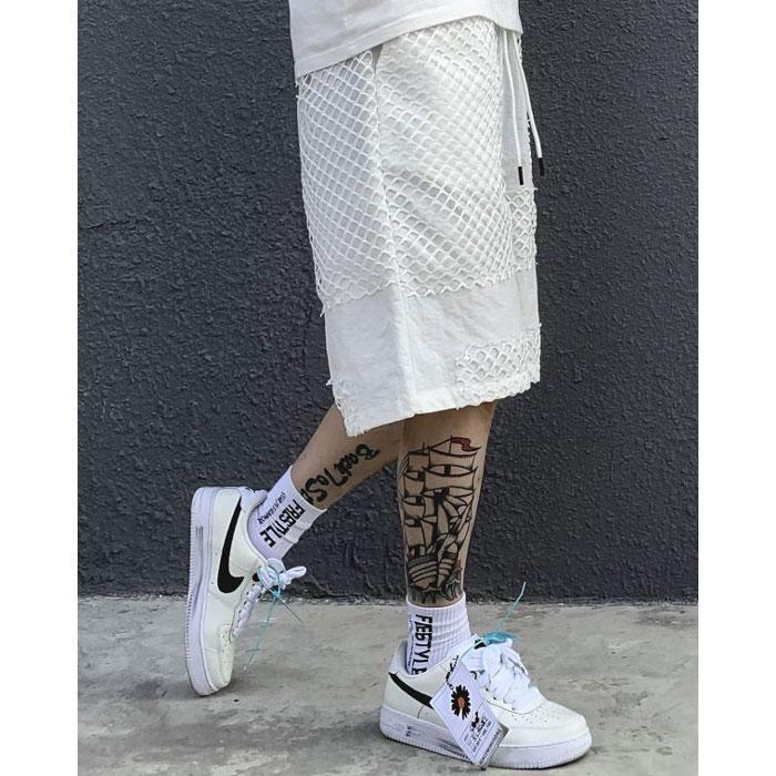 Streetwear shorts "Mitoka" -TENSHI™ STREETWEAR