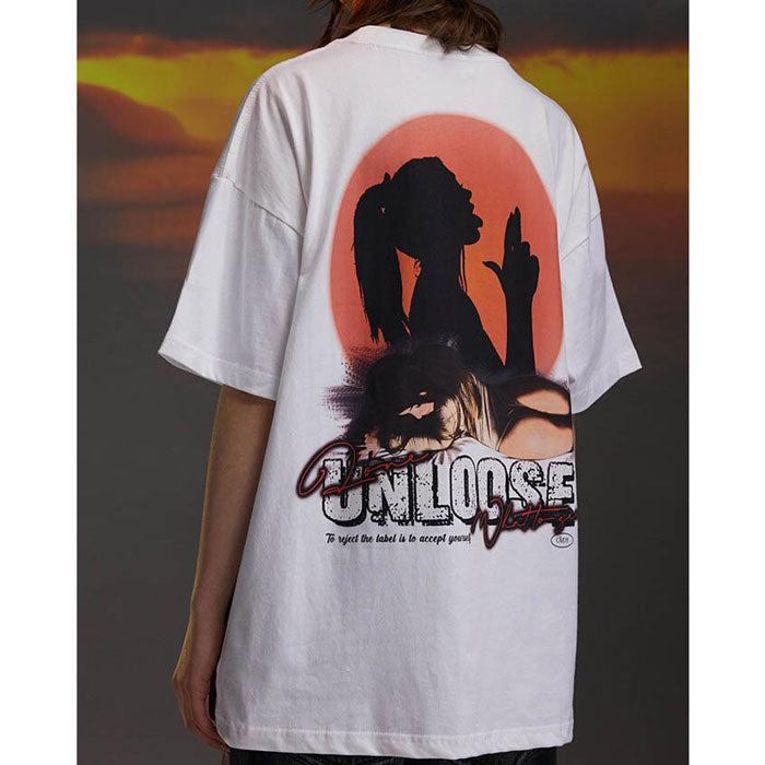 "Sunset" T-Shirt Oversize -TENSHI™ STREETWEAR