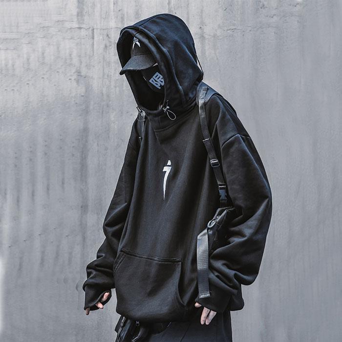 Techwear Hoodie "Kamizuki" -TENSHI™ STREETWEAR