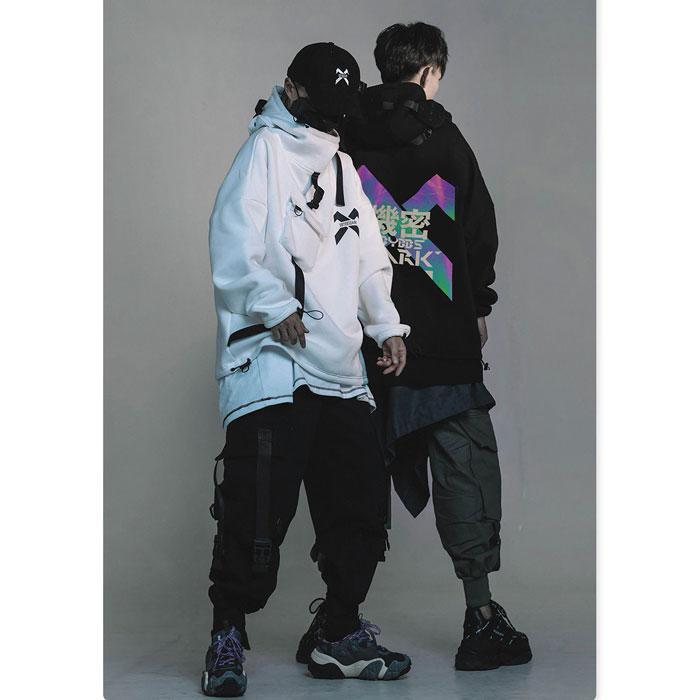 Techwear Hoodie "Tokuma" REFLEKTIV -TENSHI™ STREETWEAR