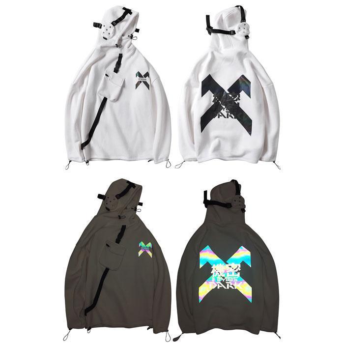 Techwear Hoodie "Tokuma" REFLEKTIV -TENSHI™ STREETWEAR