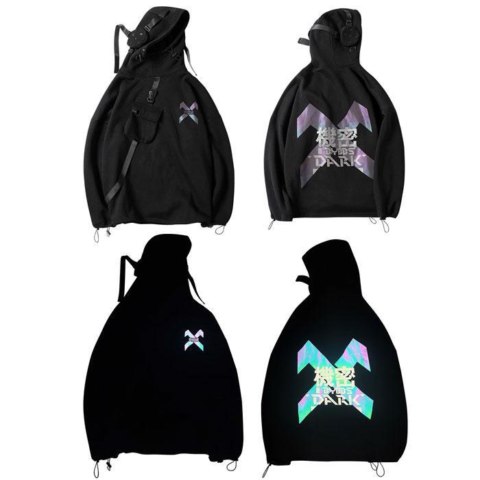 Techwear Hoodie "Tokuma" REFLEKTIV -TENSHI™ STREETWEAR