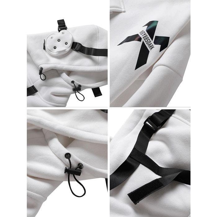 Techwear Hoodie "Tokuma" REFLEKTIV -TENSHI™ STREETWEAR