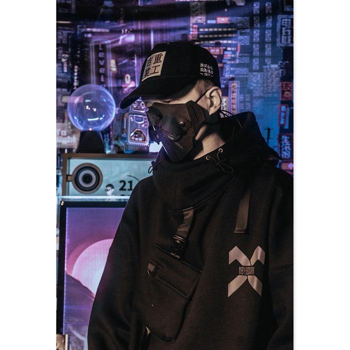 Techwear Hoodie "Tokuma" REFLEKTIV -TENSHI™ STREETWEAR